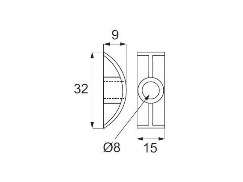 Excentr LUNA MAXI - segment