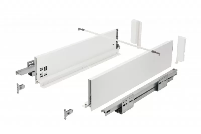 Zásuvka AXIS PRO PUSH-TO-OPEN 350/116mm B1 bílá