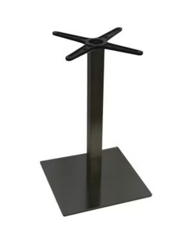 Centrální stolová noha TYLER 1100mm hranatá ČERNÁ