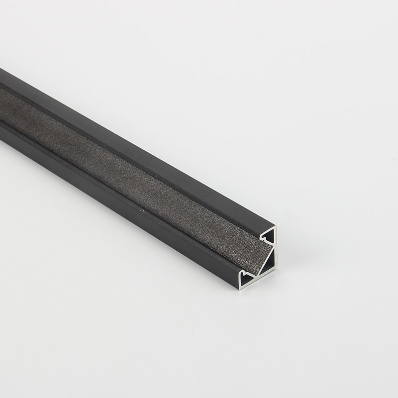 Profil pro LED pásky ANGLE2 45° rohový 2000mm - ČERNÝ