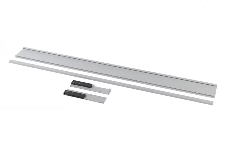 AXIS PRO čelní kování s lištou H=167mm, (panel 1200mm+reling+čelní kování), BÍLÁ