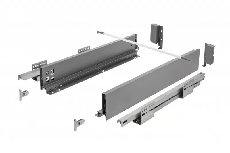 Zásuvka AXIS PRO PUSH-TO-OPEN 350/120mm B ANTRACIT