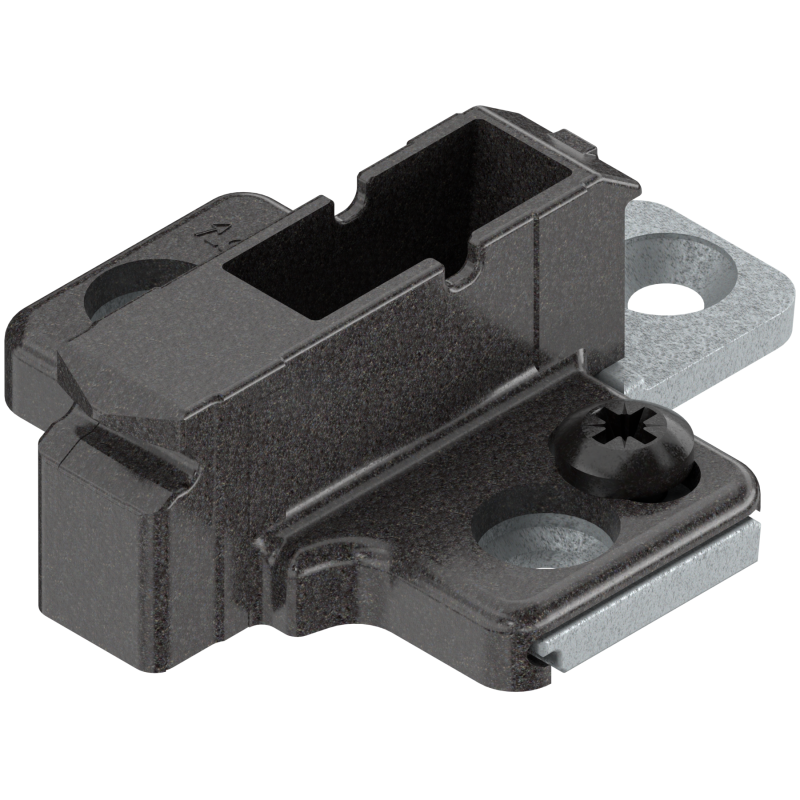 BLUM CLIP podložka křížová 9mm EURO ČERNÁ ONYX