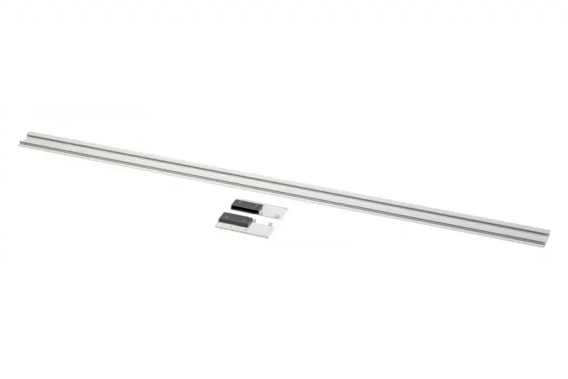 AXIS PRO čelní kování pro sklo s lištou H=84mm, 1200mm, ČERNÁ