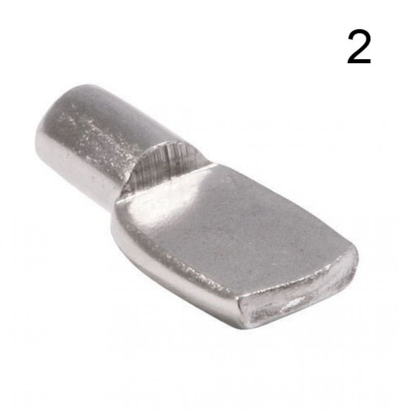 Podpěrka půlená 5mm Ni bílá