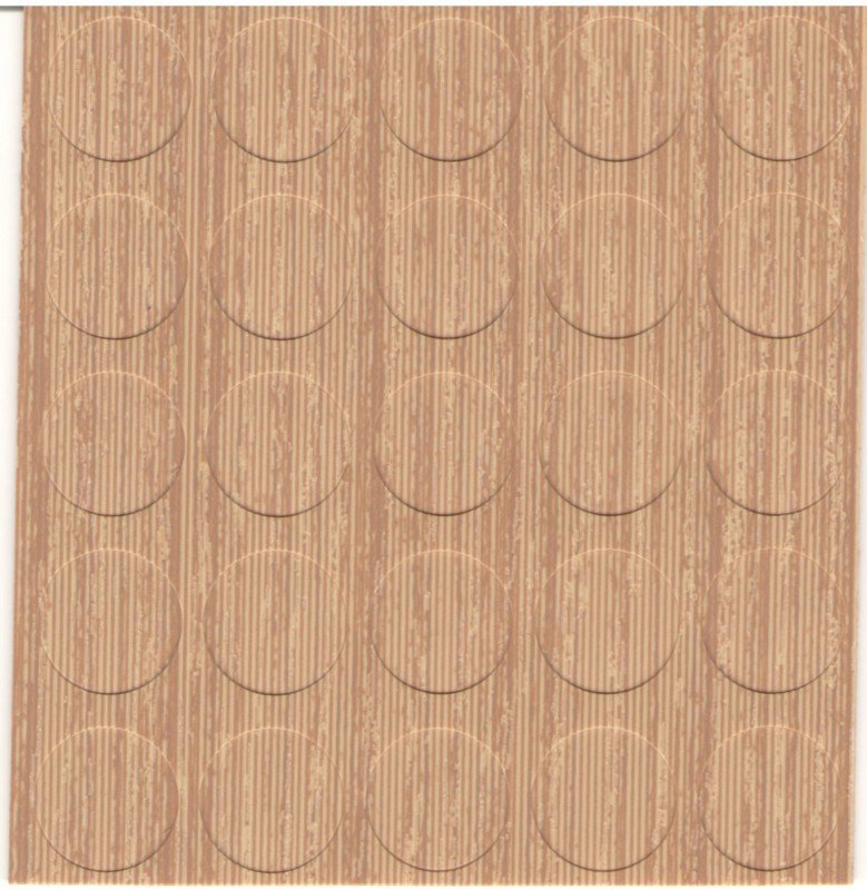 krytka konfirmátu vrutu samolepící 13mm limba světlá