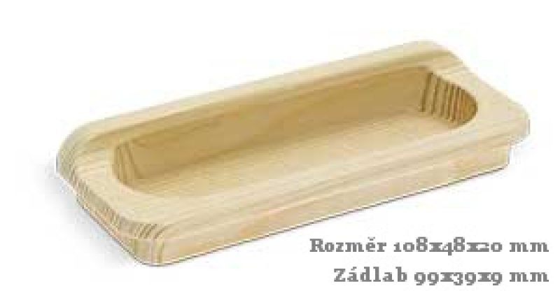 úchytka M35 mušle SMRK surový