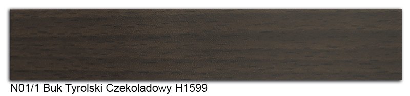 hrana ABS buk 1599 čoko 22x2mm