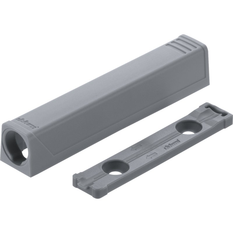BLUM TIP-ON NEW ADAPTÉR přímý dlouhý šedý