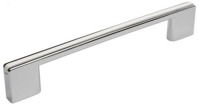 úchytka 2170-168 ZN1A4 chrom lesk, bílá 128/160mm
