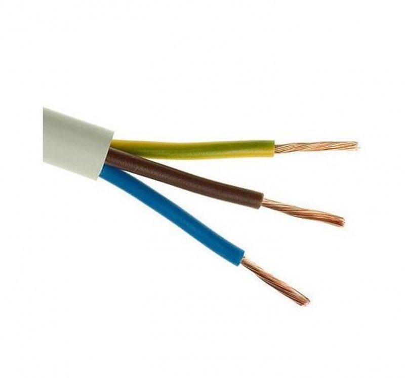 Kabel třížilový kulatý 3x1,0mm2