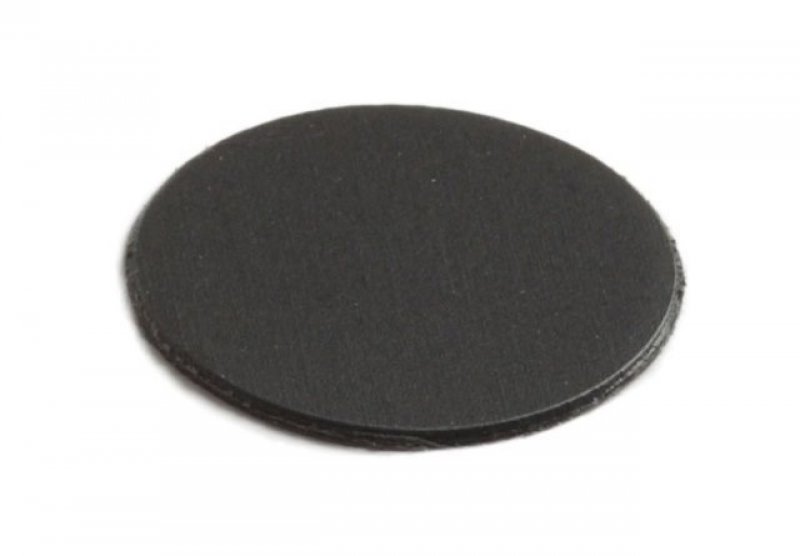 krytka konfirmátu vrutu samolepící černá mat 20mm