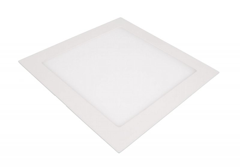 Stropní LED panel hranatý vestavný 18W 3v1 (W,NW,WW)