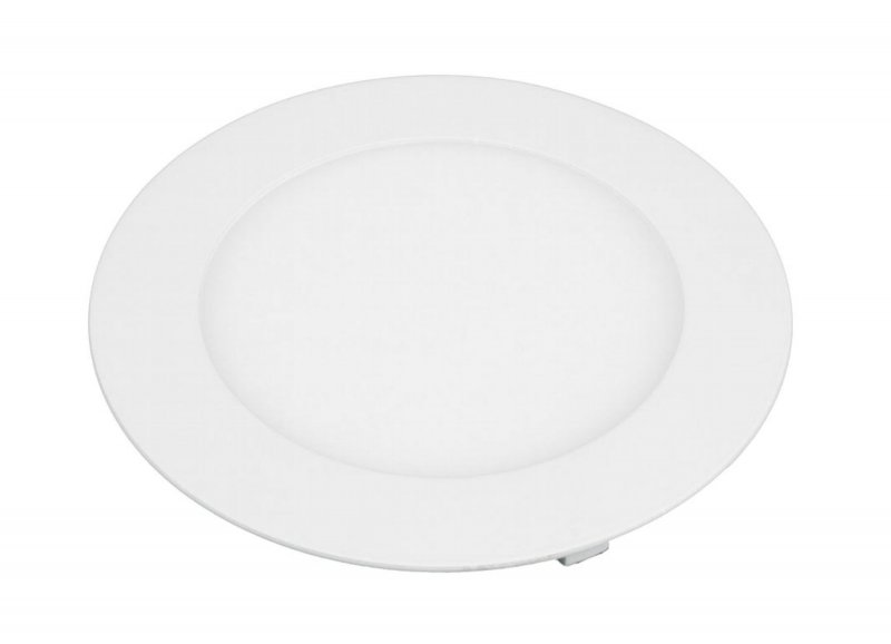 Stropní LED panel vestavný kulatý 6W 3v1 (W,NW,WW)