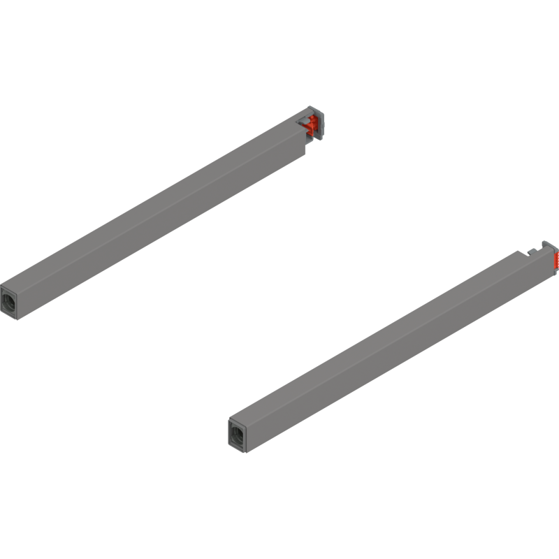 BLUM MERIVOBOX Reling podélný L+P 450 mm indium šedá mat