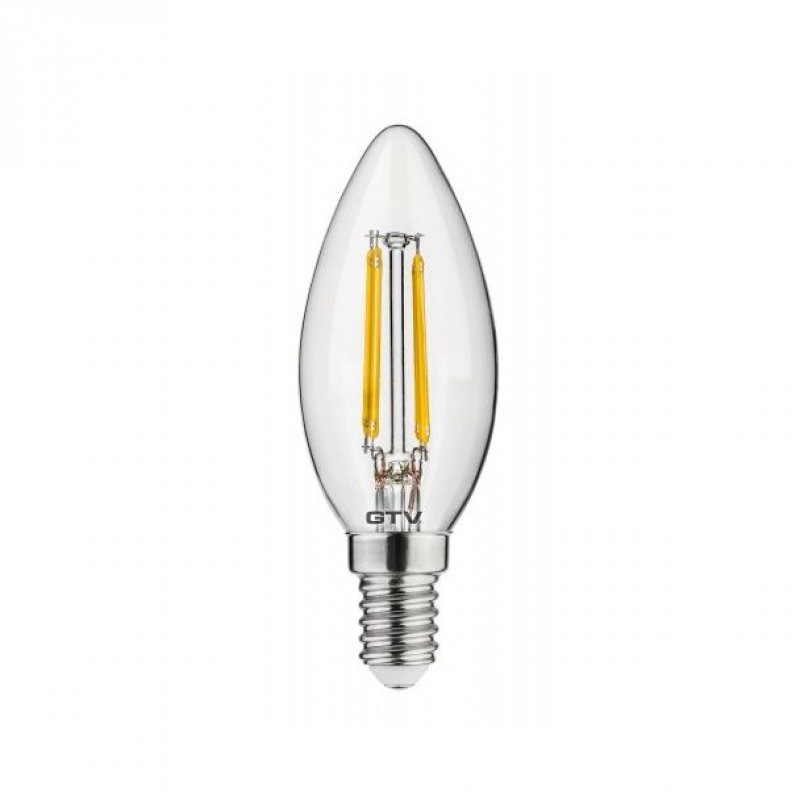 LED žárovka C35 E14 4W 4000k - neutrální bílá