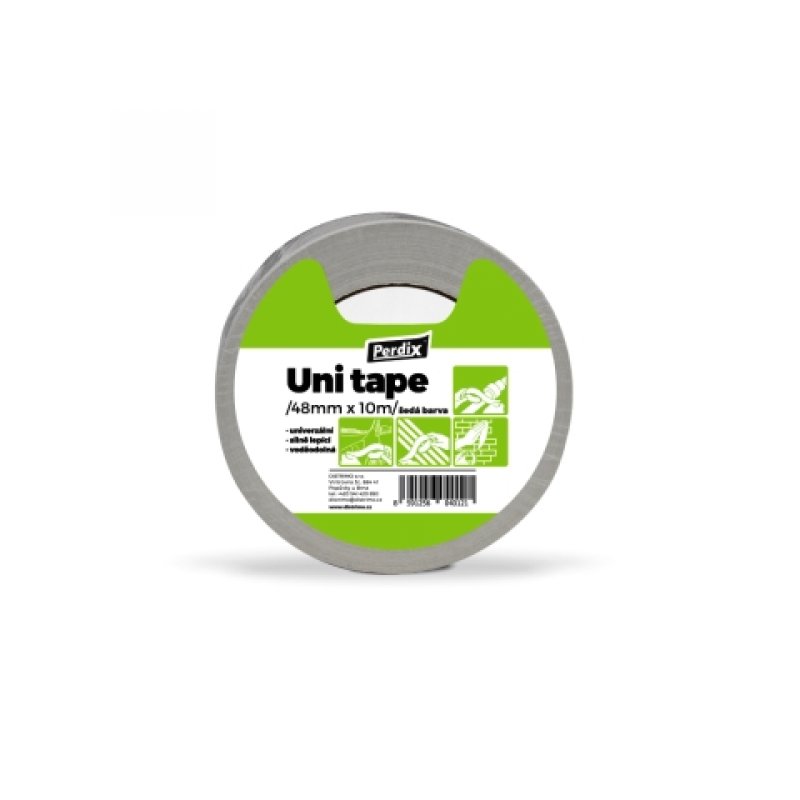 lepící páska UNI TAPE 50mmx50m stříbrná