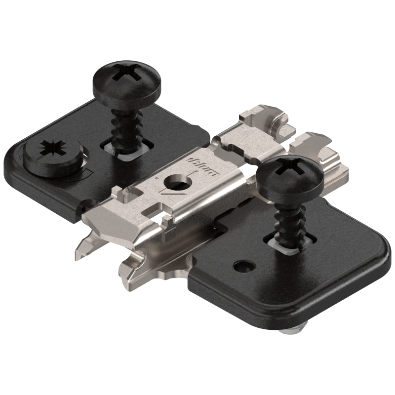 BLUM CLIP podložka křížová 0mm excentr EXPANDO ONYX ČERNÝ
