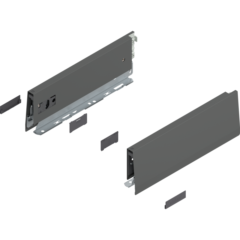 BLUM MERIVOBOX Bočnice "M" L+P 300 orion šedá mat
