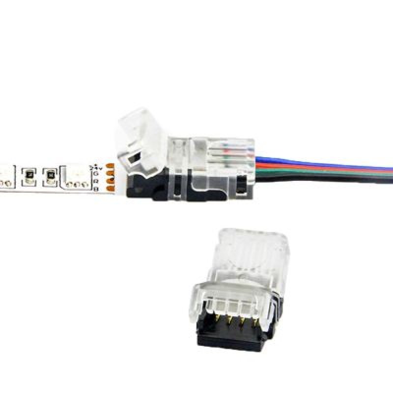 Spojka pro RGB-kabel 10mm, pro pásky IP20, 4pin