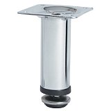 Nožka ocelová průměr 30/H150-165mm Ni brus DN737