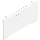 BLUM MERIVOBOX Krytka bočnice vnitřní Hedvábně bílá matná s vyraž. BLUM