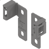 BLUM MERIVOBOX Držák zad variabilní L+P Indium šedá