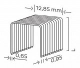 Spona KMR 20 - ocel pozinkovaná 5.000ks