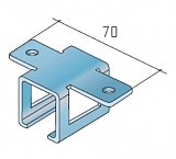 S80 úchyt profilu horní