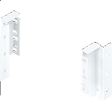 BLUM Držák zad "K" L+P bílý ANTARO