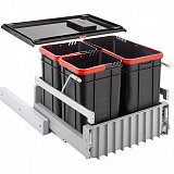 FRANKE Odpadkový koš 300-45 2×10l, 1×22l