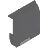 BLUM AVENTOS HK-S 2019 krytka tmavě šedá L+R