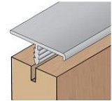 narážecí profil UK 01 28mm 3,5m Al