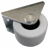 Kolečko nábytkové pevné 55x45x31 šedá guma