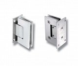 SISO závěs sprchový TEX I NEREZ 90° stěna/sklo Kartáčovaná ocel