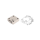 Spínač mechanický pro posuvné dveře - bílý