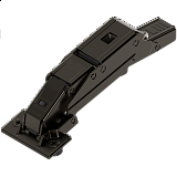 BLUM CLIP TOP 110° závěs EXPANDO nal-polo-vlo  pro tenká dvířka 8-14mm BLUMOTION ONYX ČERN