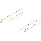 BLUM standart částečný 300mm bílý