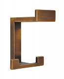 Věšák 2324 ZN79 mosaz ručně broušená