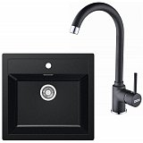 Dřez FRANKE SID 610 černý + SAMOA SET 13