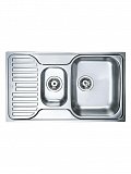TEKA dřez PRINCESS 1 1/2B 1/2D nerez