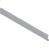 BLUM Antaro přední díl bez drážky vnitřní zásuvky šedý 1036mm