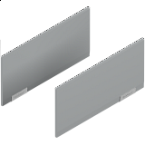 BLUM AVENTOS HK INTEGROVANÝ, sada krytek SVĚTLE ŠEDÁ