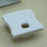 Koncovka k profilu SQUARE2-HM s otvorem pro kabel