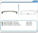 Úchytka UN 4004/128mm chrom