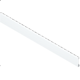 BLUM Antaro přední díl bez drážky vnitřní zásuvky bílý 1036mm