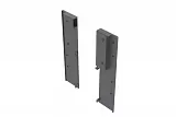 AXIS PRO čelní kování samostatné H=167mm, ANTRACIT