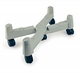 Držák počítače vozík stavitelný světle šedý