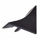 záslepka na profil L15B bílá