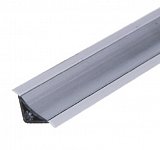 těsnící profil na pracovní desky L15B - černá 3m